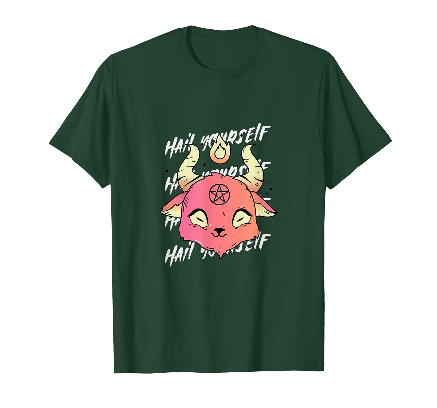Hail Yourself Cute Demon Goat LPOTL T-Shirt