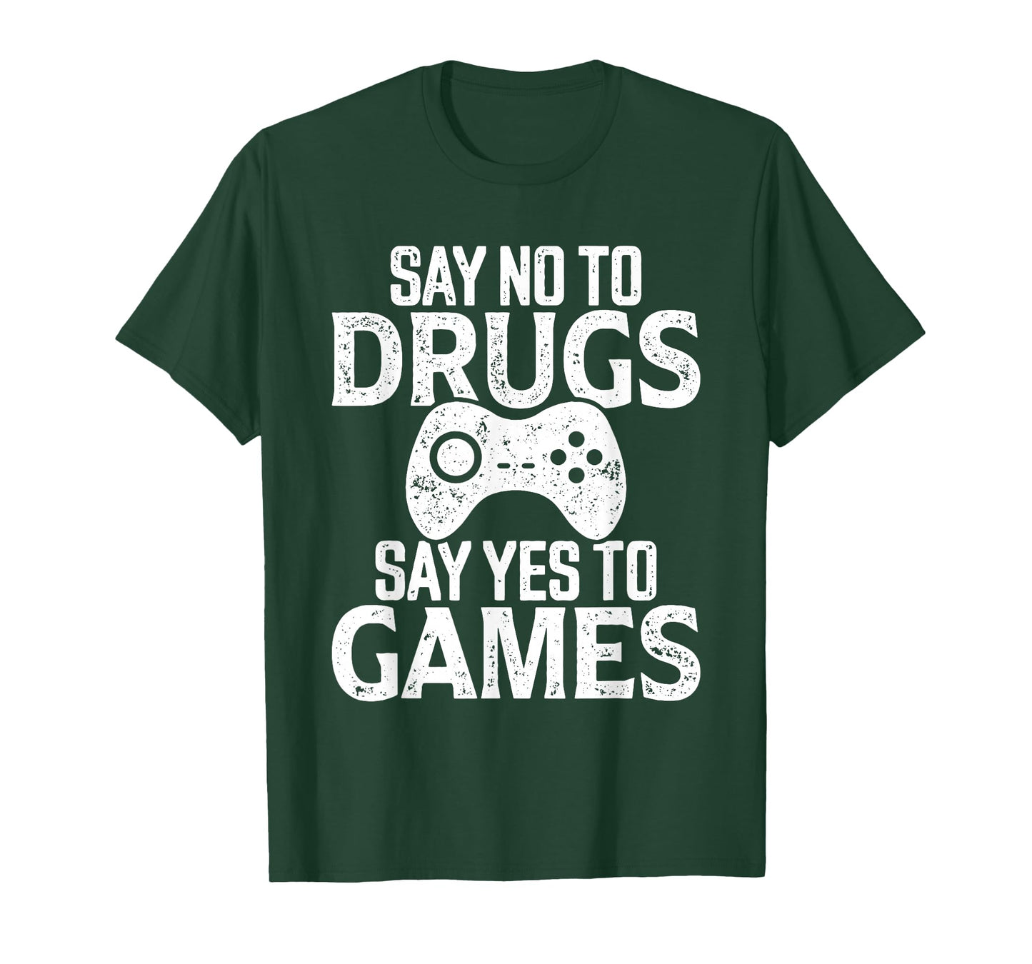 Red Ribbon Week Shirt Say No to Drugs Say Yes to Games T-Shirt