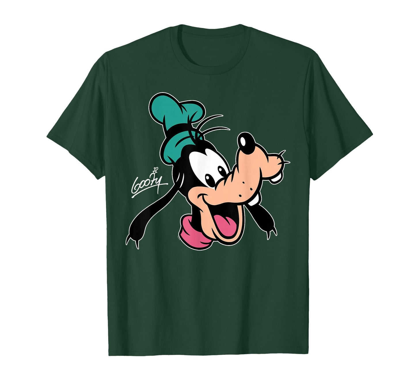 Disney Goofy Big Face Retro Character Trip Matching T-Shirt