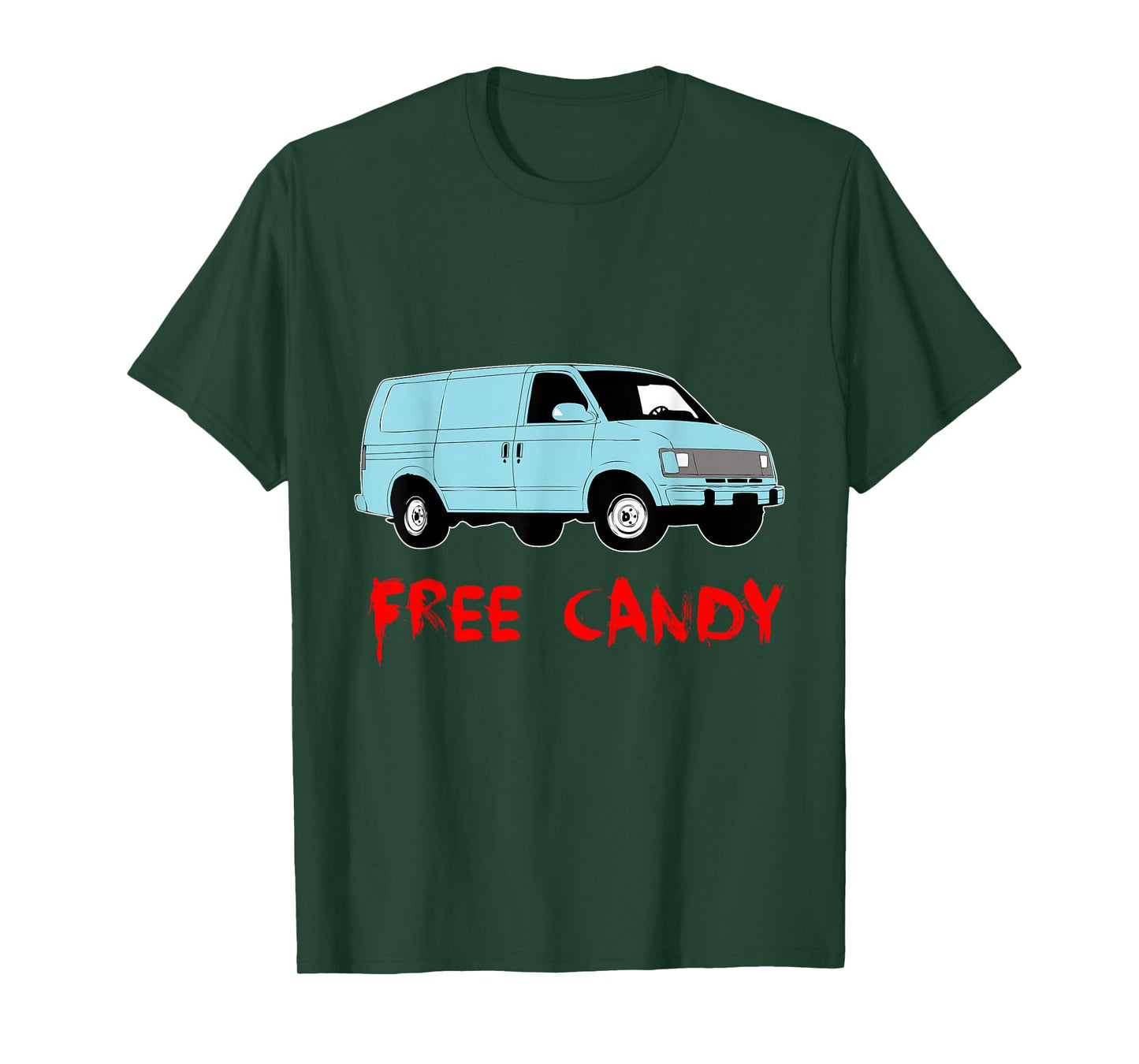 Free Candy Van T-Shirt T-Shirt