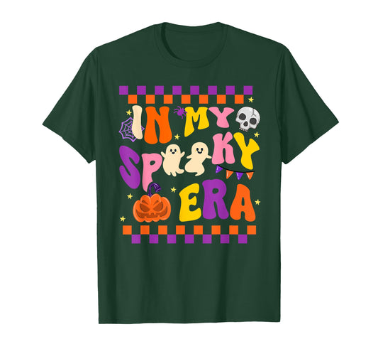 In My Spooky Era Cute Ghost Funny Halloween T-Shirt