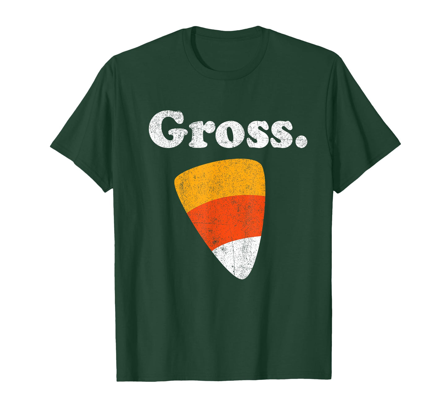 Funny Gross Candy Corn Halloween Retro 80's Anti Candy Corn T-Shirt