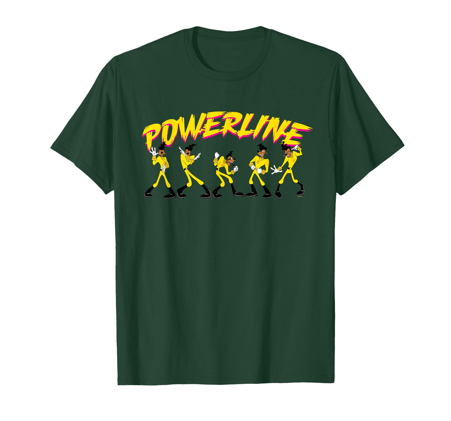 Disney A Goofy Movie 30th Anniversary Powerline Dance Moves T-Shirt