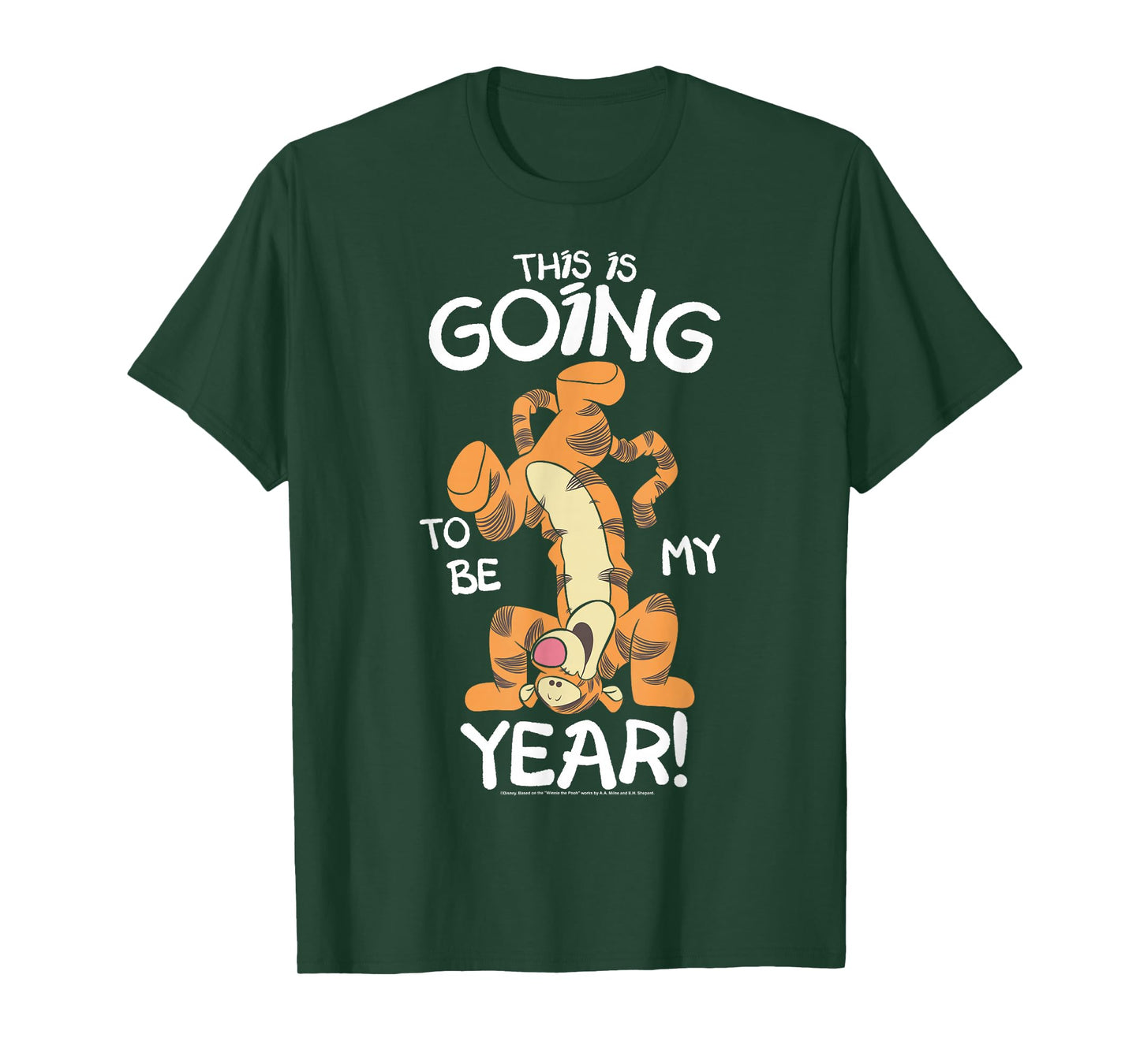 Disney Mickey and Friends Lunar New Year The Year of Tigger T-Shirt