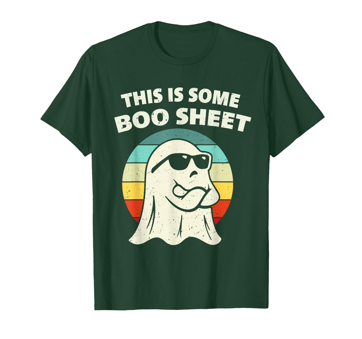 This is Some Boo Sheet Ghost Halloween Costume Men Women T-Shirt