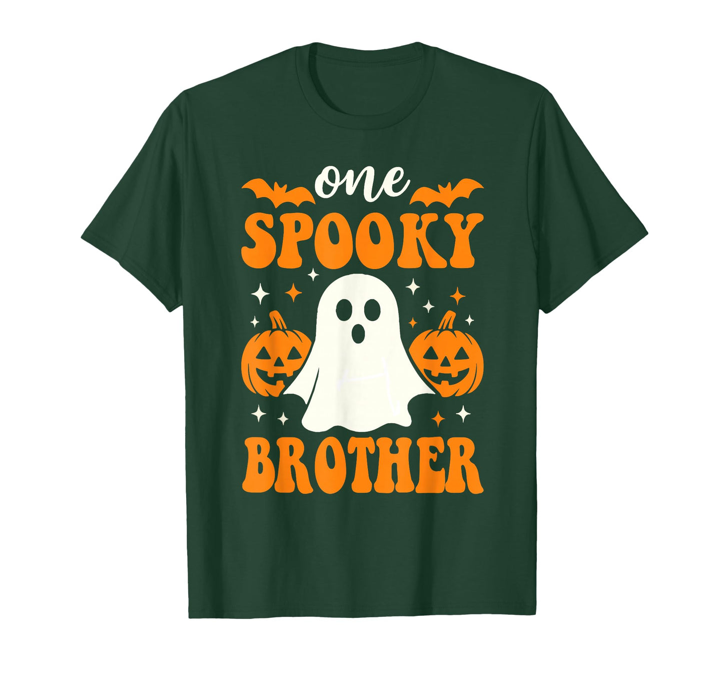 One Spooky Brother Matching Family Halloween Costumes T-Shirt