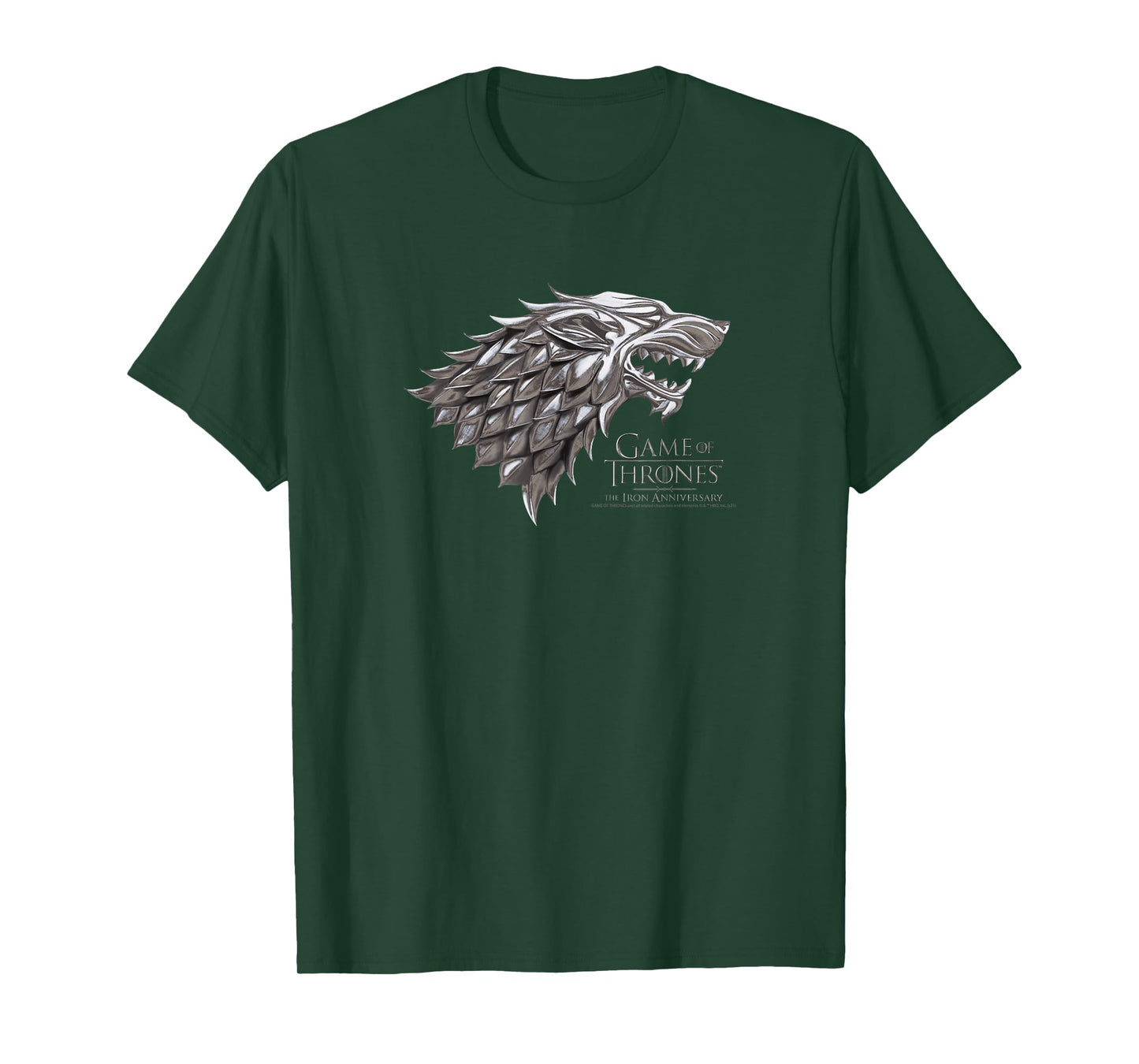 Game Of Thrones Iron Wolf Logo T-Shirt