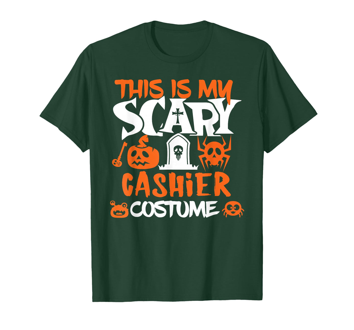 Cashier Halloween Shirt Costume Funny Men Women T-Shirt