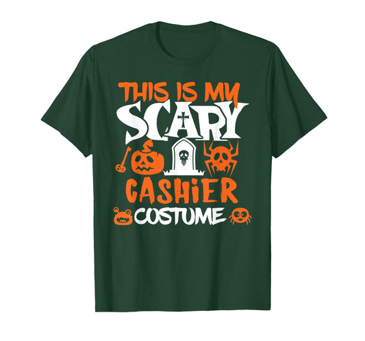 Cashier Halloween Shirt Costume Funny Men Women T-Shirt