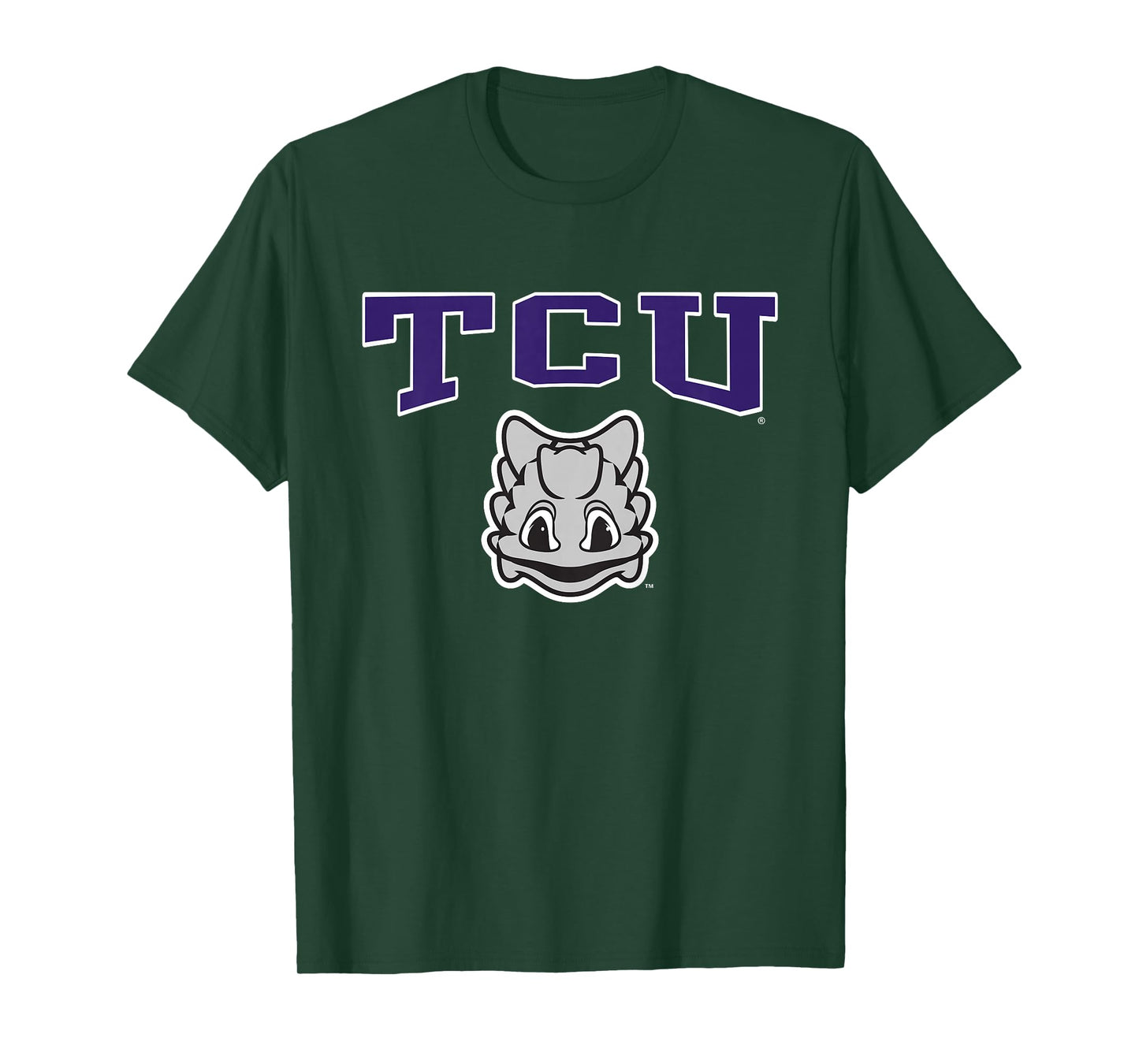 Kids TCU Horned Frogs Kid's Mascot Arch Gray Officially Licensed T-Shirt