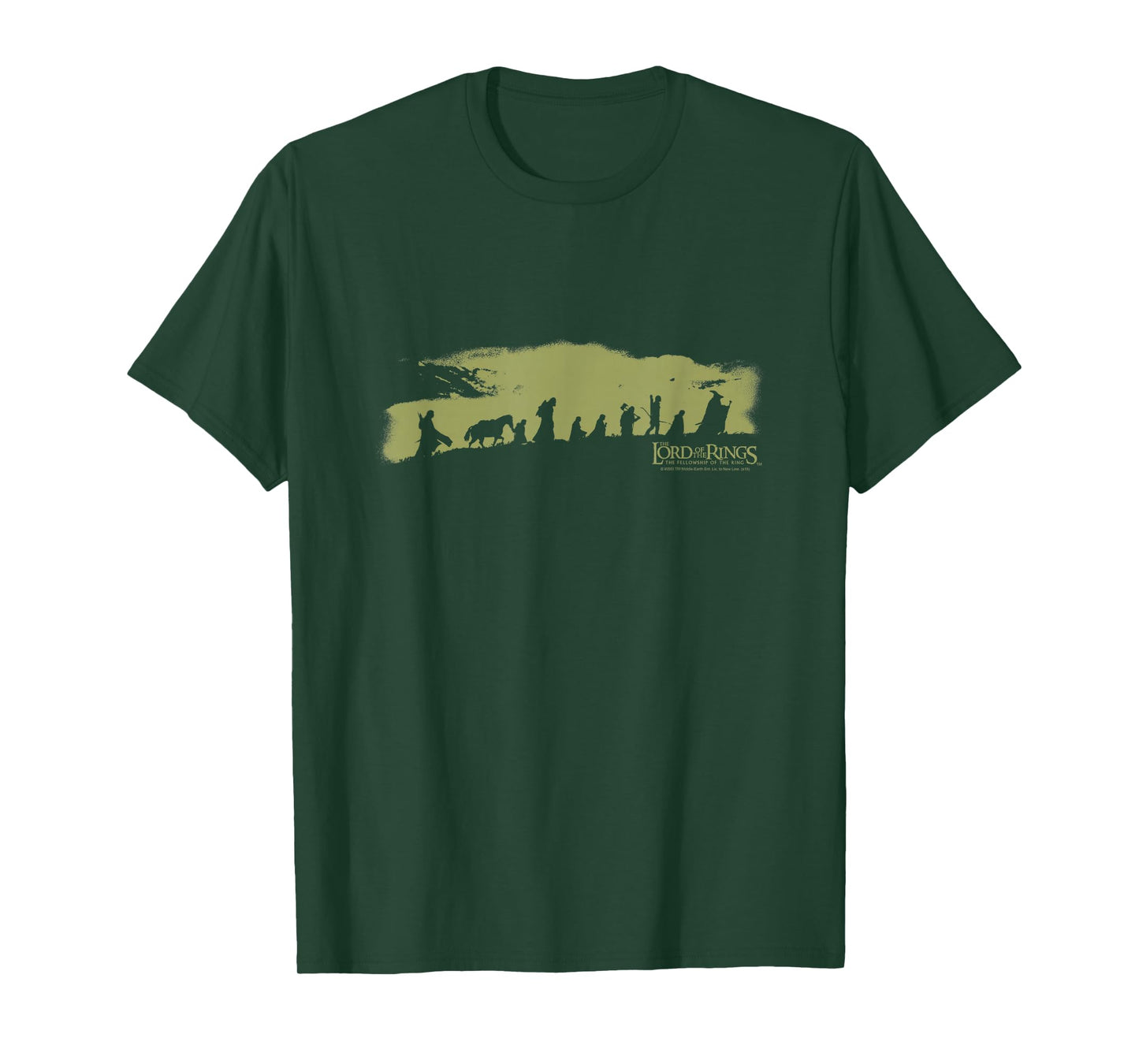 Lord of The Rings The Fellowship T-Shirt Small
