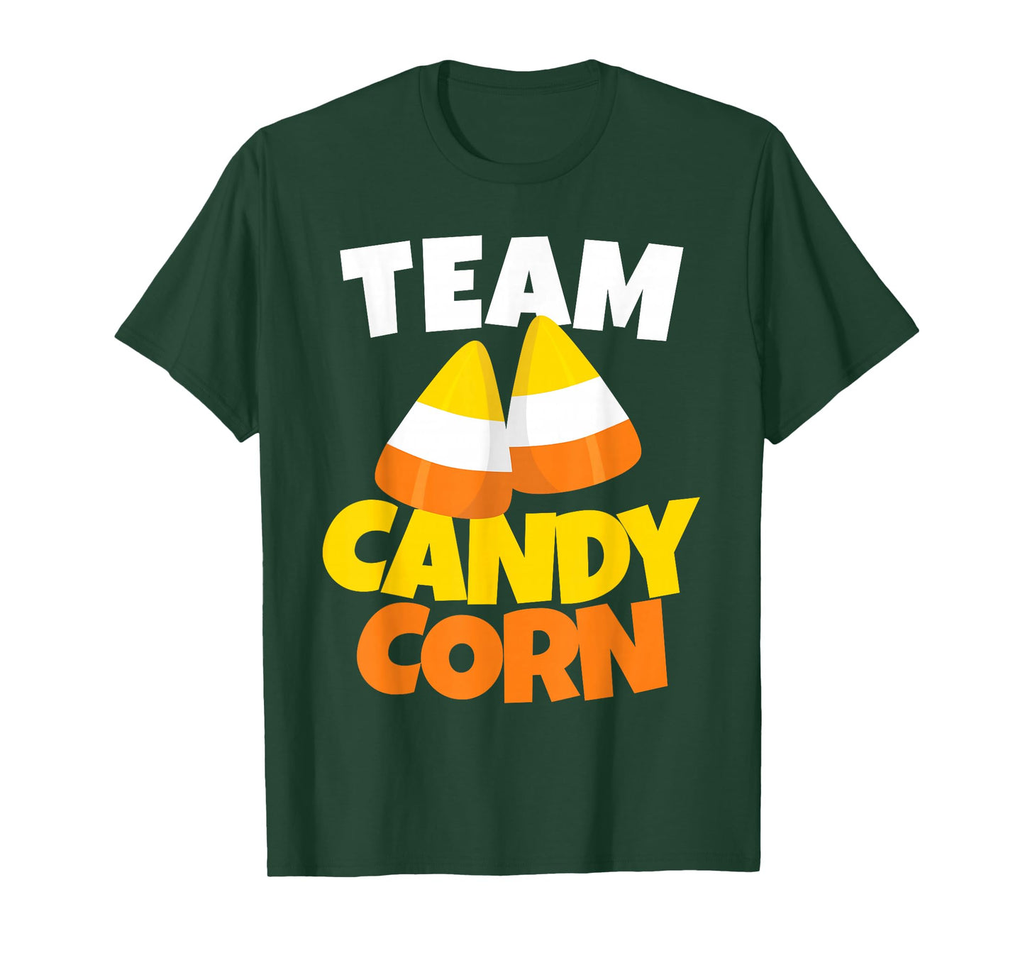 Team Candy Corn - Lazy Halloween Costume T-Shirt