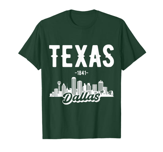 Dallas Texas Skyline T-Shirt