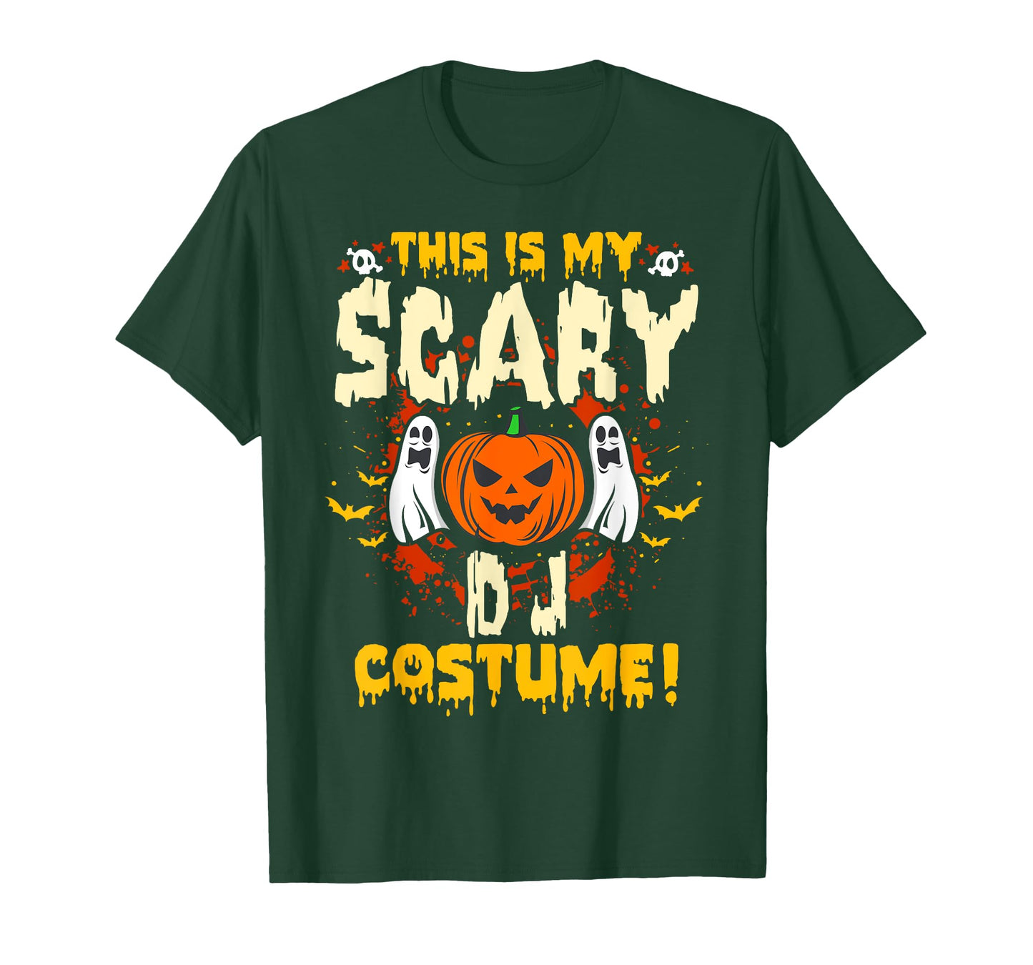 This is my Scary DJ Costume Funny Halloween T Shirt