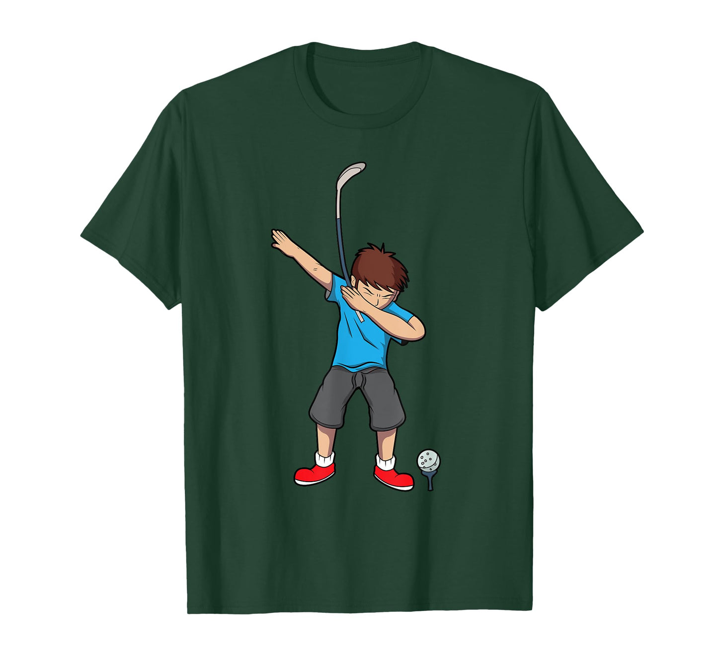 Dabbing Golf Boy Shirt | Cool I Love Golf T-shirt Gift T-Shirt