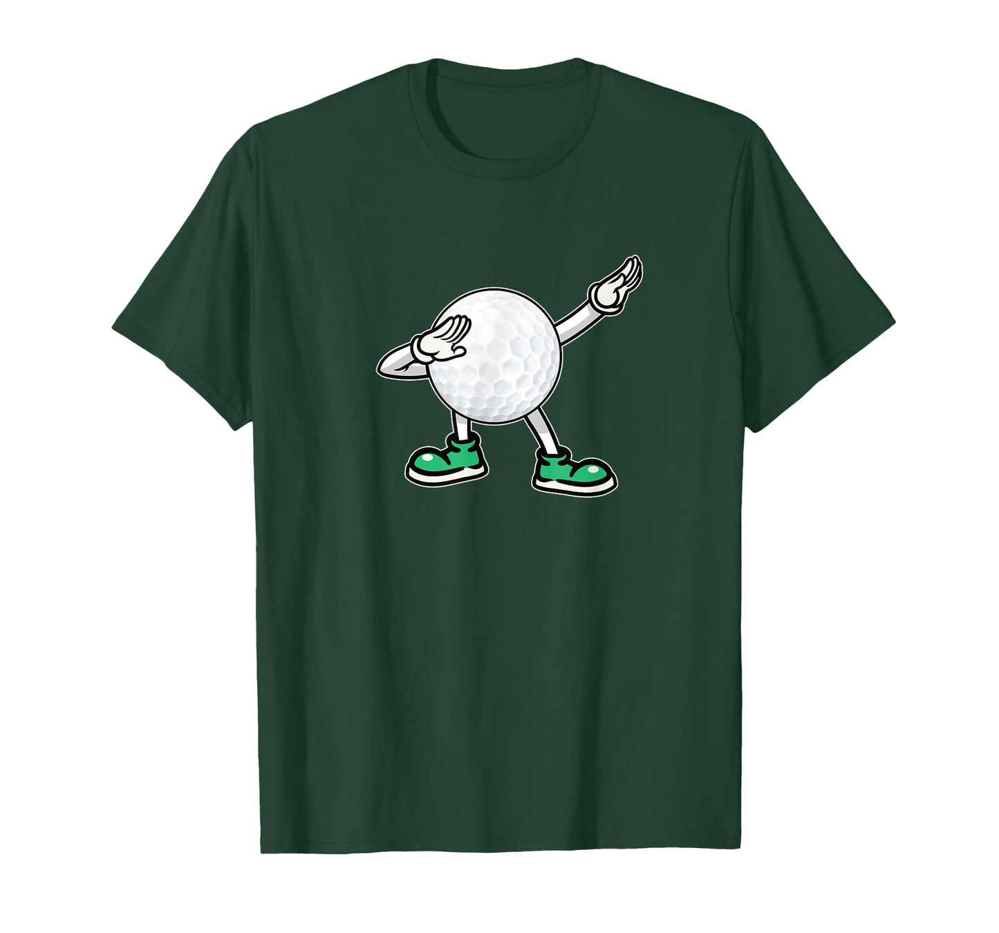 Dabbing Golf Ball Tee Kids Boys Dab Dance Golfing T-Shirt