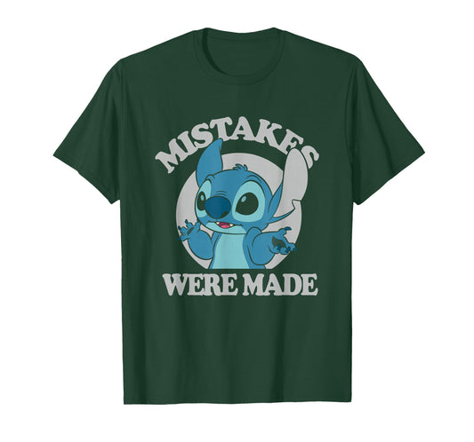 Disney Lilo & Stitch Mistakes Were Made Stitch T-Shirt