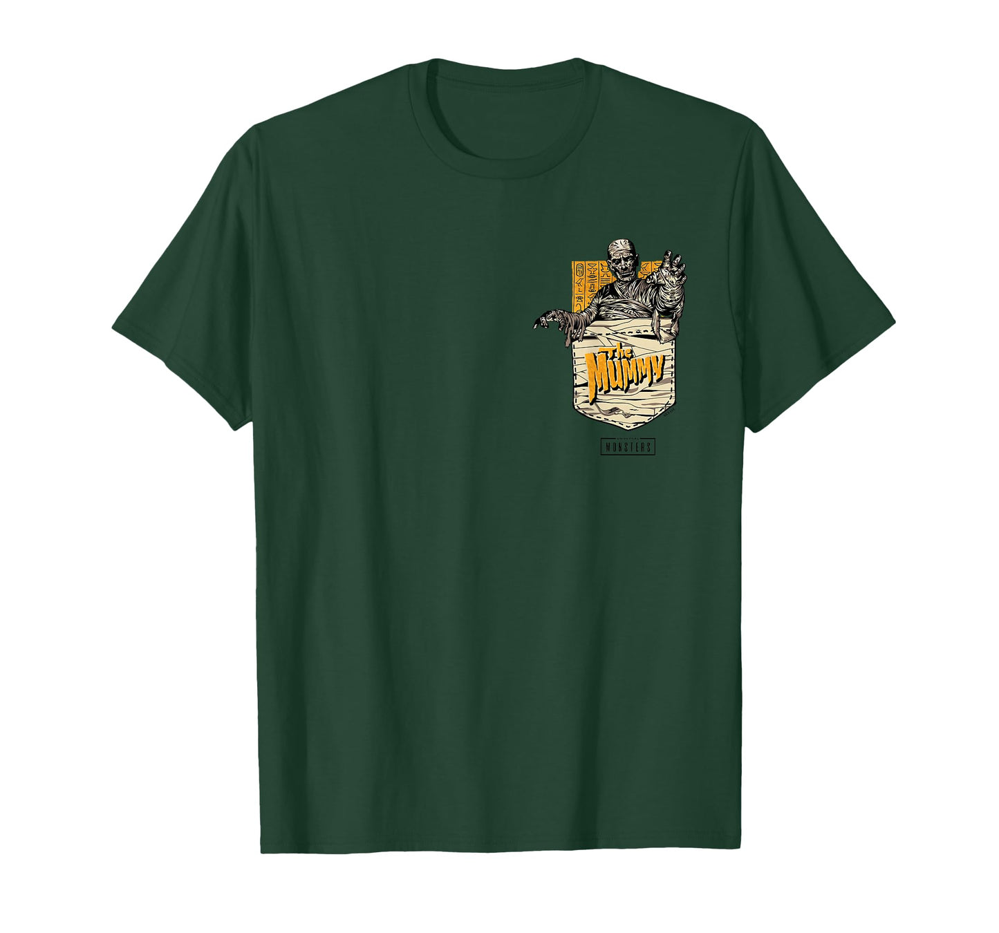 Universal Monsters The Mummy’s Wrapped Pocket T-Shirt