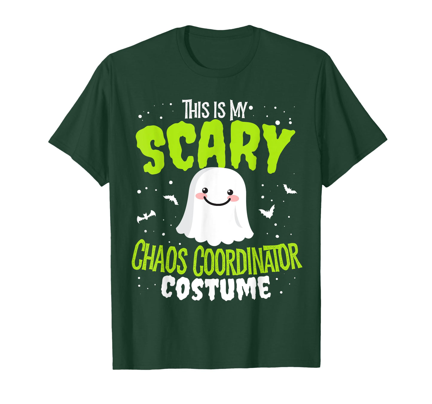 Funny Halloween This is my Scary Chaos Coordinator Custome T-Shirt