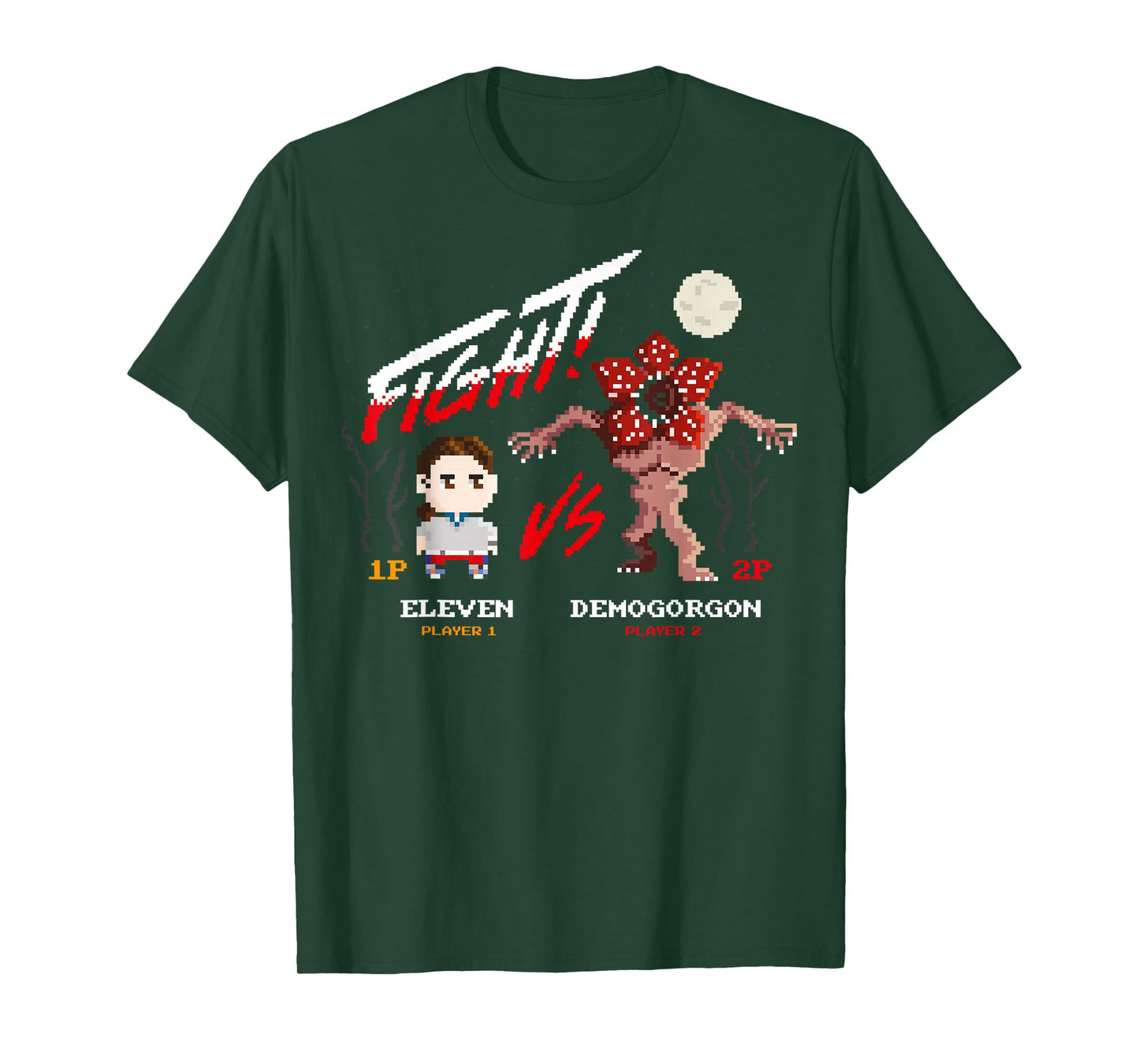 Stranger Things Season 5 Eleven VS Demogorgon Game Fight T-Shirt