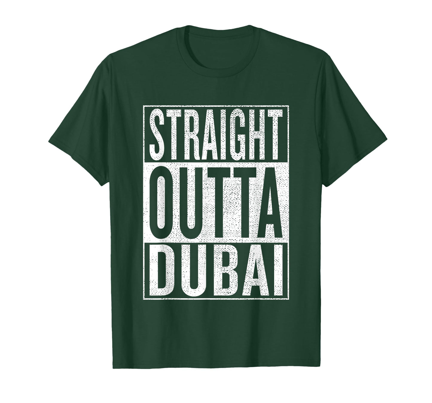 Straight Outta Dubai Great Travel & Gift Idea T-Shirt
