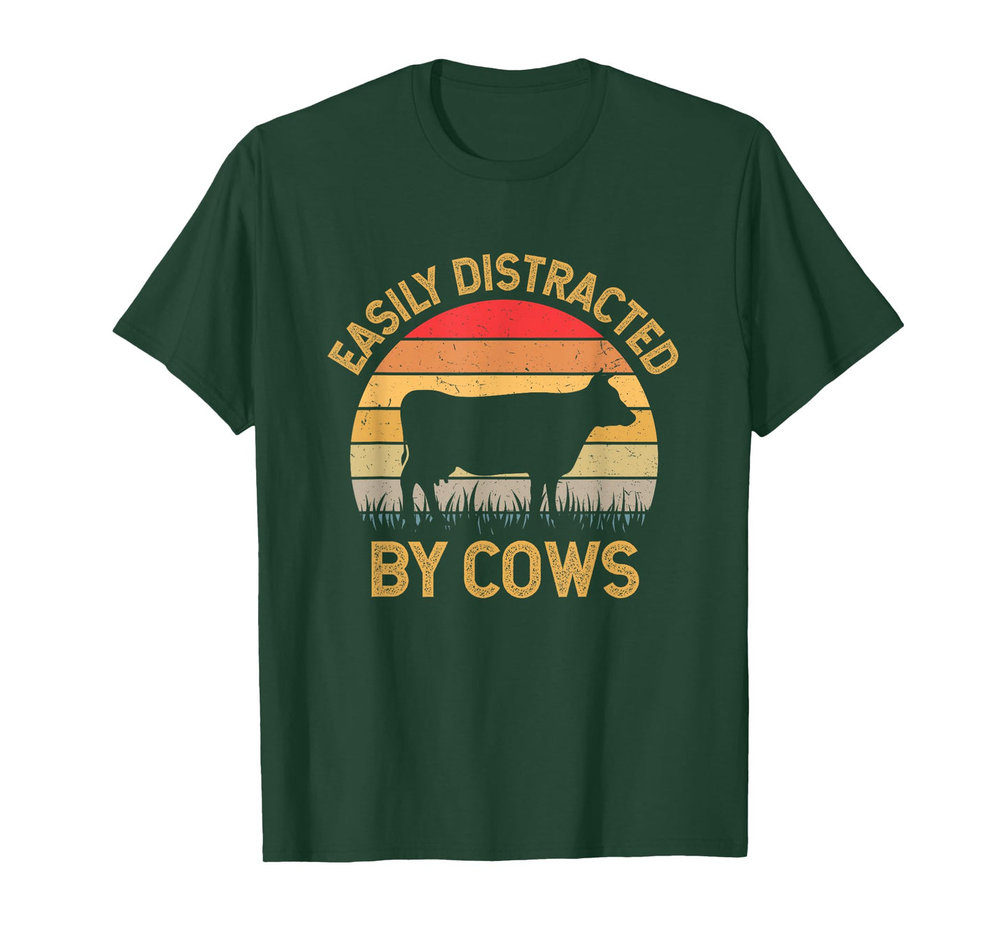 Easily Distracted By Cows T-Shirt