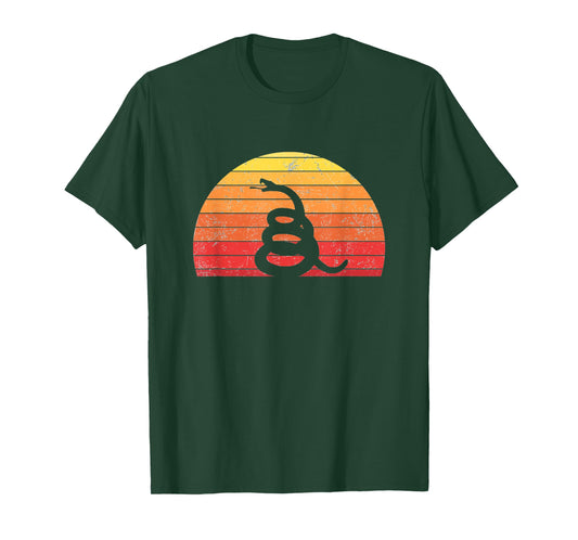 Don't Tread Patriot On Me Gadsden Snake Flag Gift T-Shirt