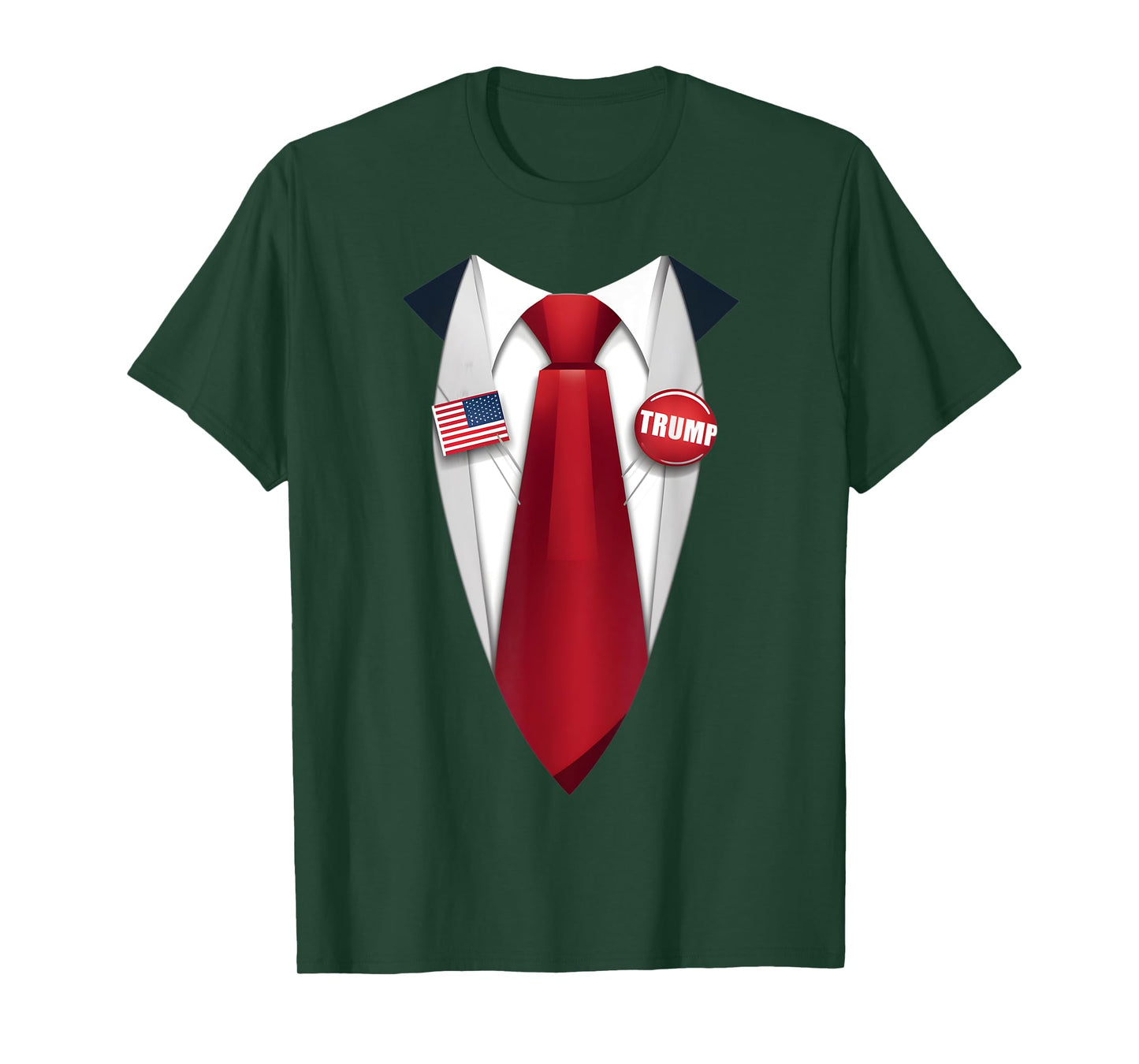 Donald Trump Suit and Tie Halloween Costume T-Shirt