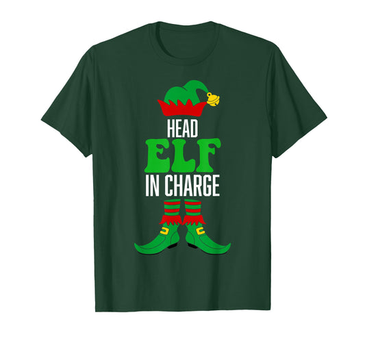 Head Elf in Charge T-Shirt