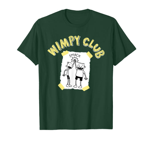 Diary of a Wimpy Kid Wimpy Club High Five Sketch Funny T-Shirt