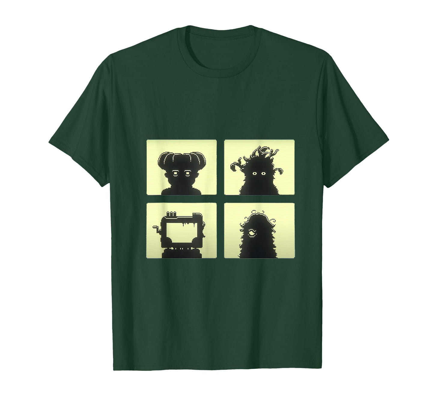 Inscryption Four Scribes Boss Psychological Card Game Scary T-Shirt