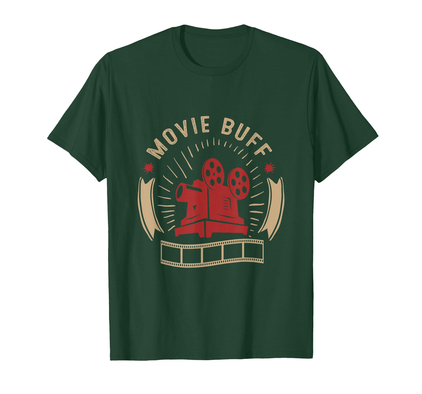 Movie Buff Vintage Cinema T-Shirt