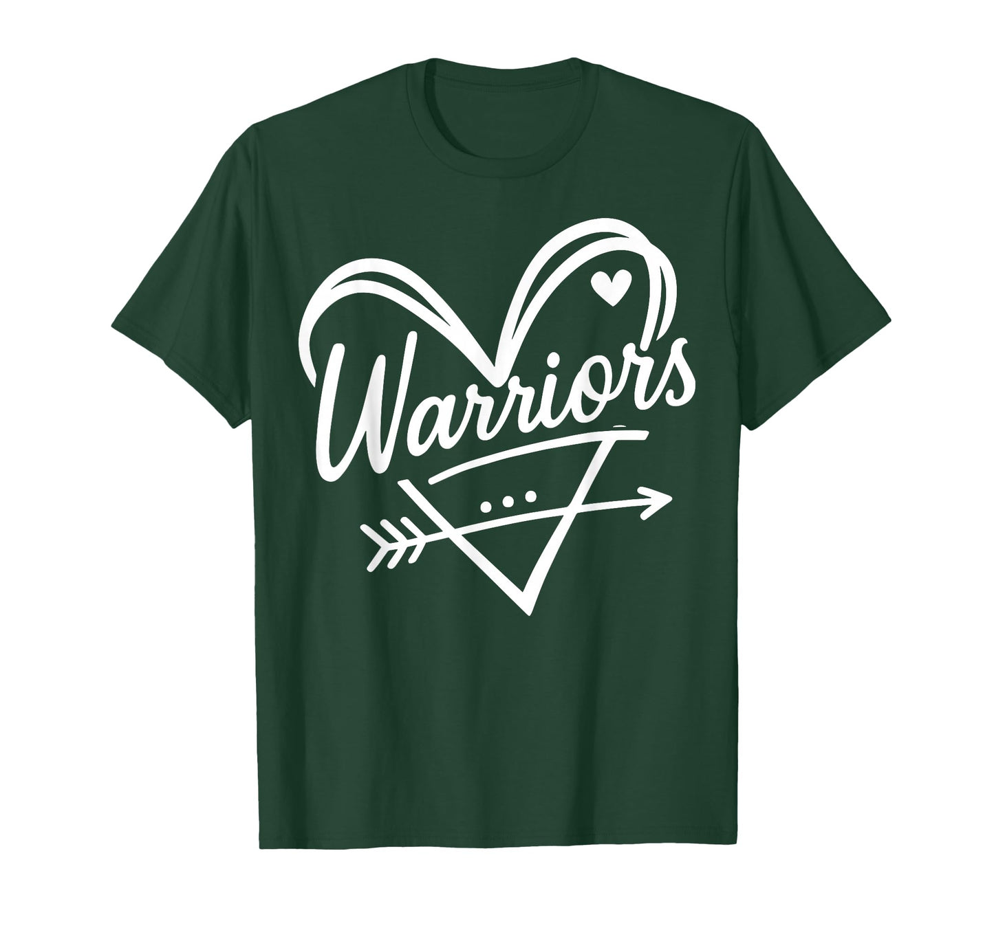 Retro Warriors Heart Apparel for Men Women Kid Boy Girl T-Shirt