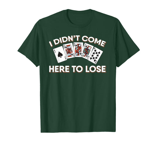 Poker Player Texas Holdem - Card Game Poker T-Shirt