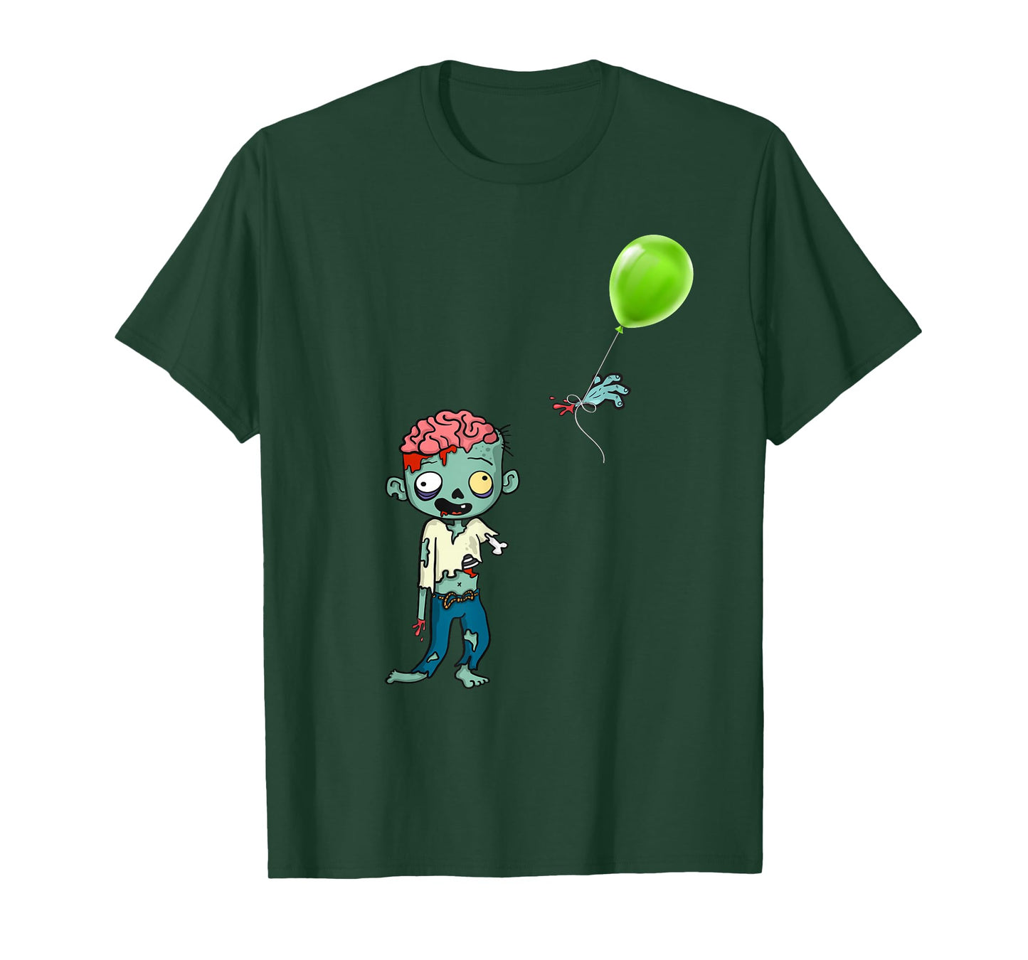 Zombie Birthday Balloon - Funny Cute Zombie Shirt T-Shirt
