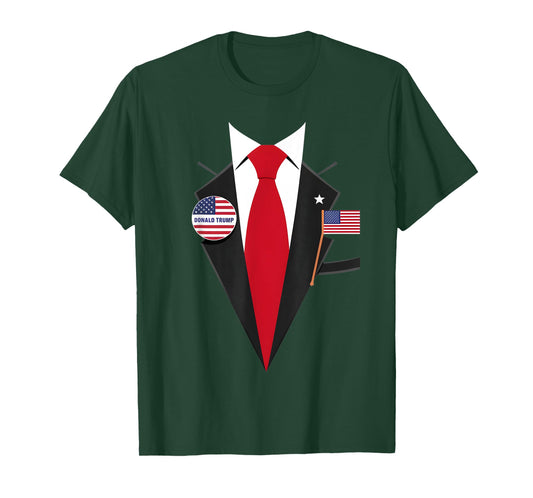 Donald Trump Suit and Tie Halloween Costume T-Shirt