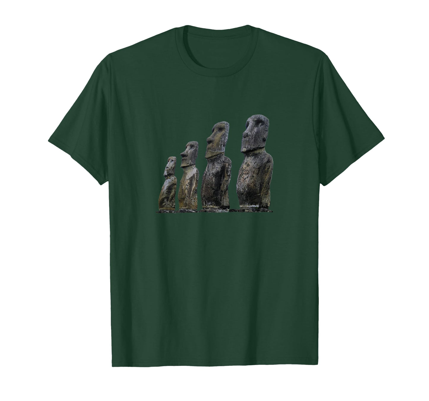 Easter Island Moai Statue Monolith World Mystery T-Shirt