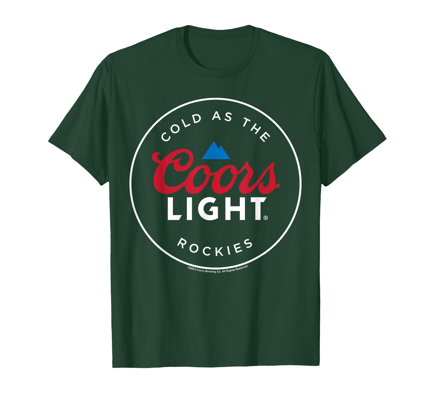 Coors Light - Cold As The Rockies T-Shirt
