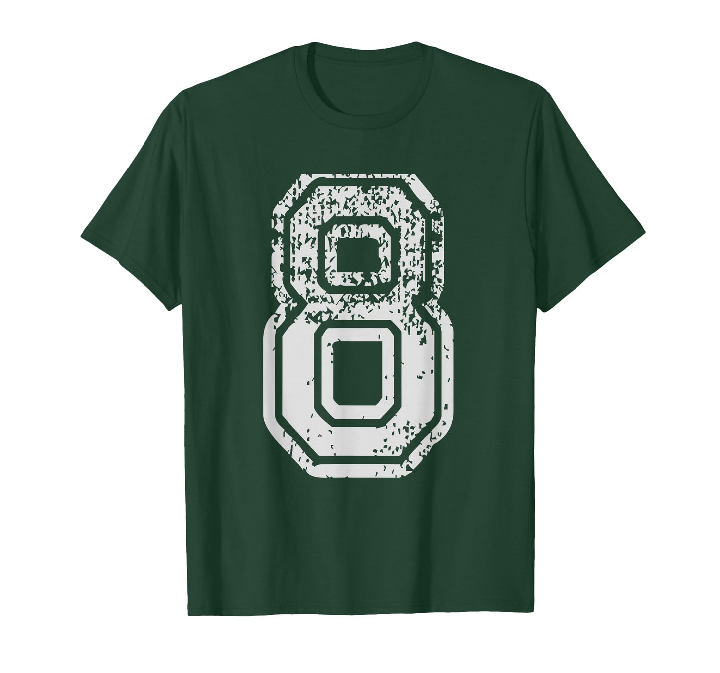 Team Jersey Uniforms Number 8 Eight School Sports Birthdays T-Shirt