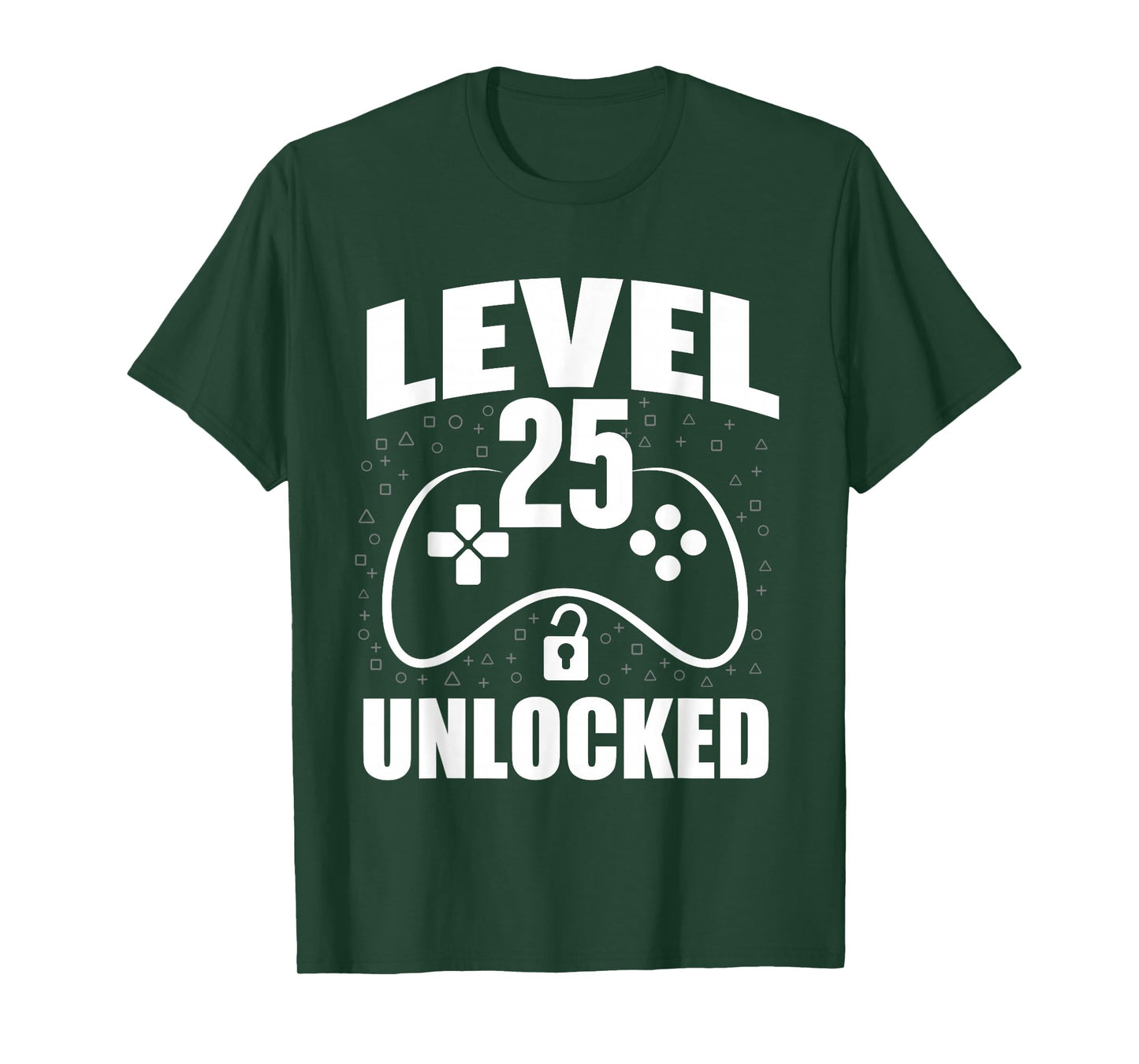 25th Birthday Gaming Gamer 25 Years Old Bday T-Shirt