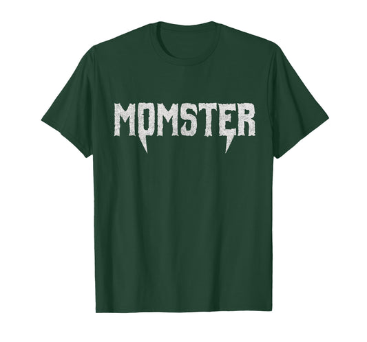 Funny Momster Halloween Mom Womens Costume Vampire Fangs T-Shirt
