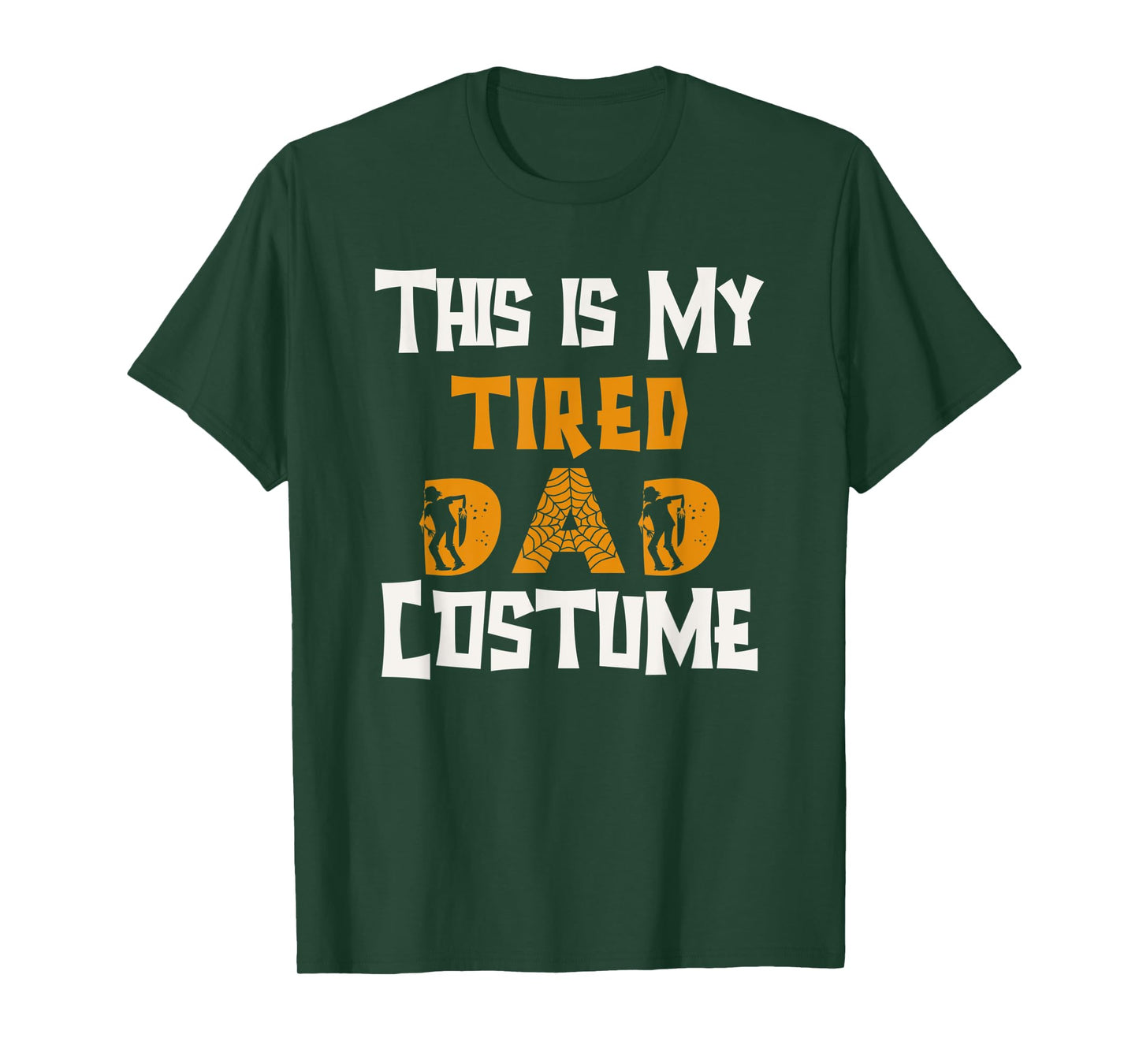 This Is My Tired Dad Costume Mens Halloween Matching Funny T-Shirt
