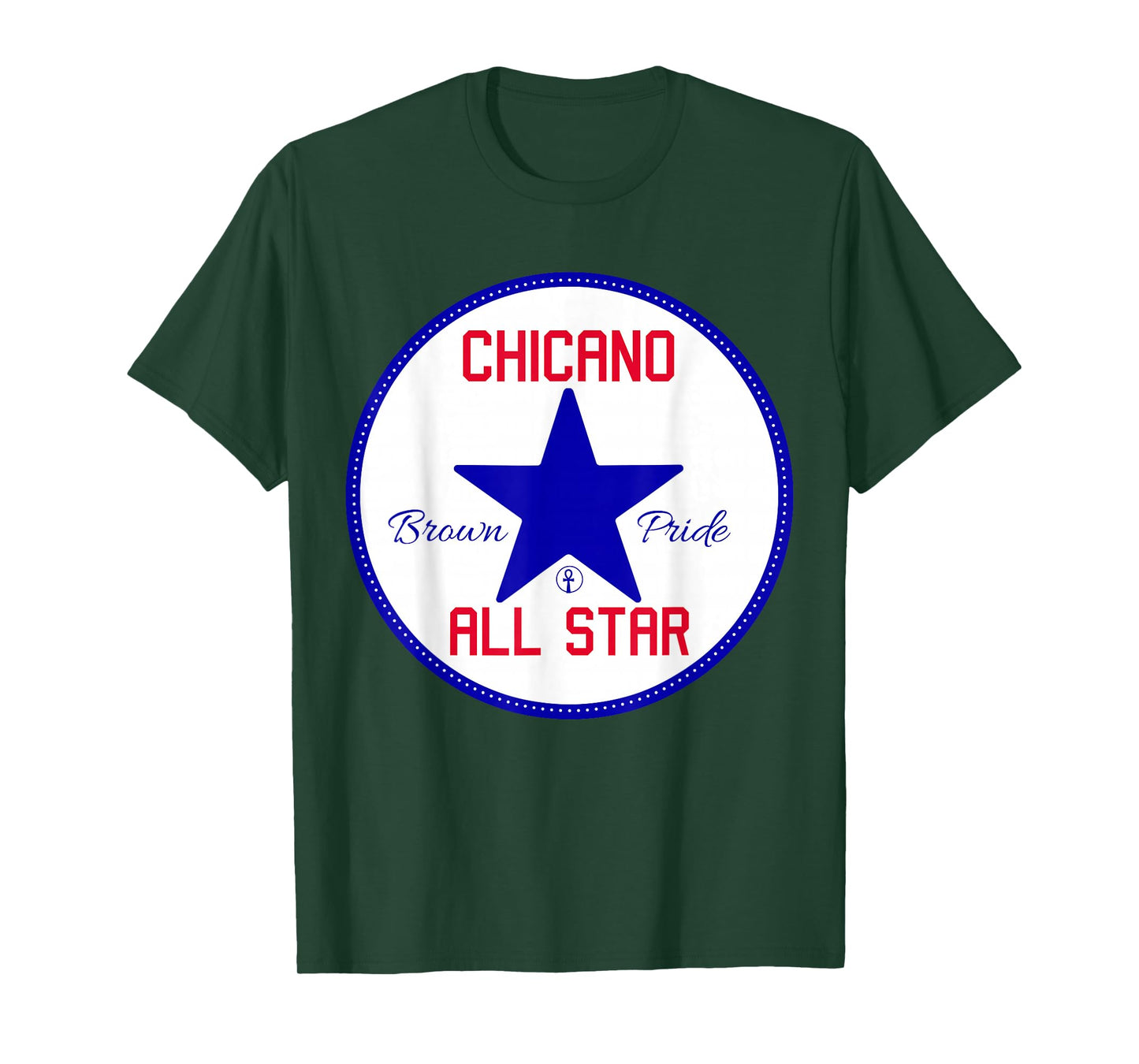 Chicano Brown Pride All Star - Cool Powerful Homeboy T-Shirt