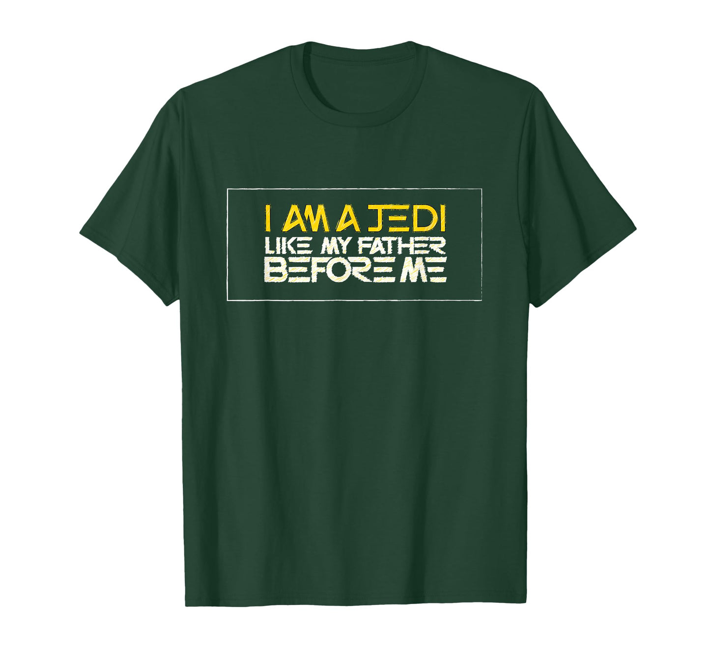 Star Wars I Am a Jedi Like My Father Before Me Quote T-Shirt