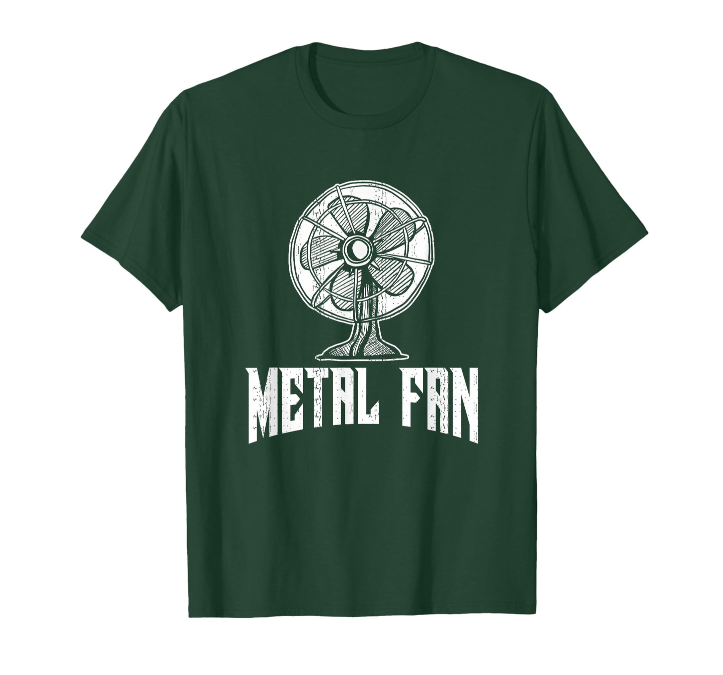 Metal Fan Funny Ventilator Rock & Heavy Metal Fun T-Shirt