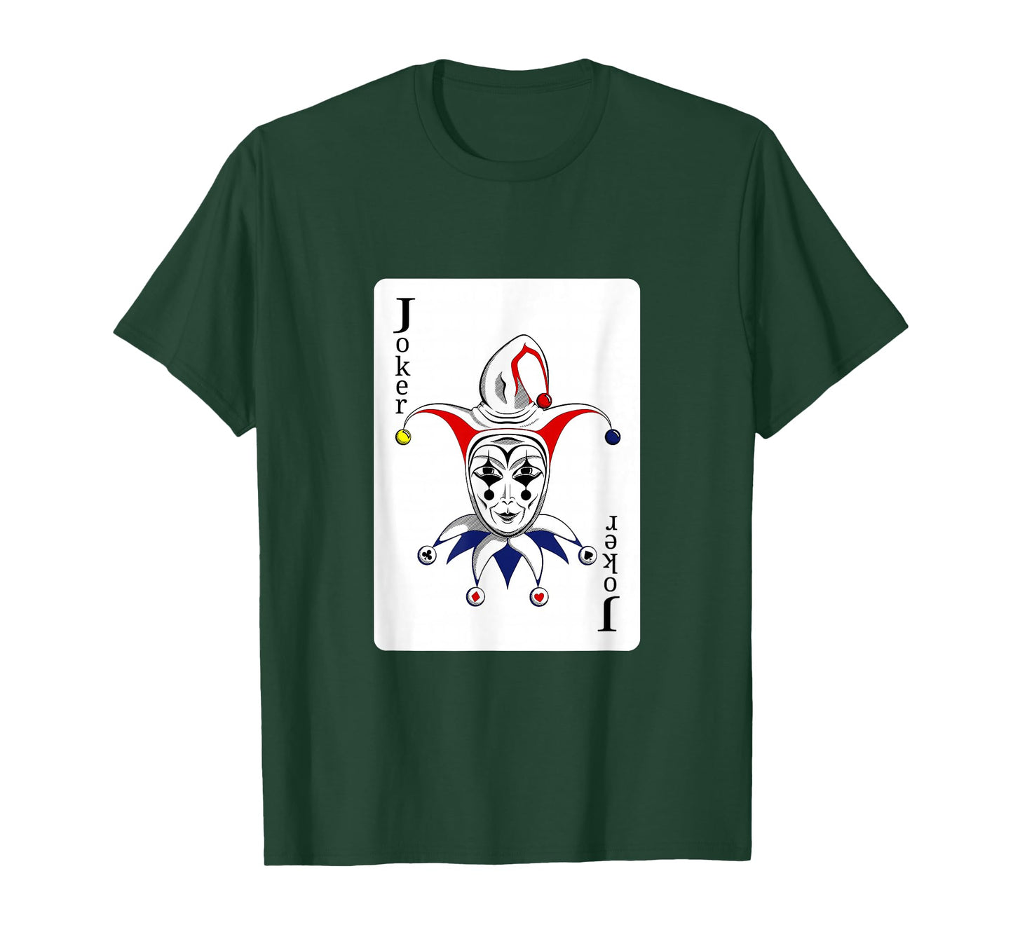 Joker T-Shirt Playing Cards Tee Shirts T-Shirt