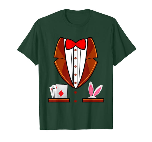 Magician Costume Shirt Magicians Magic Halloween Magician T-Shirt