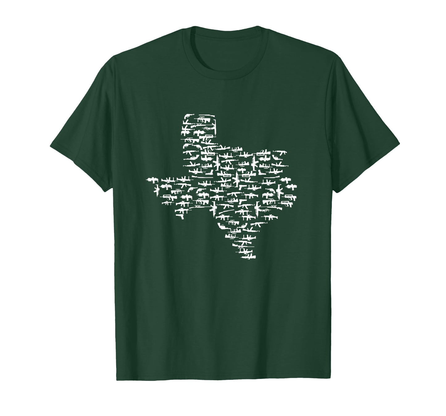 State of Texas Made Out of Guns T-Shirt