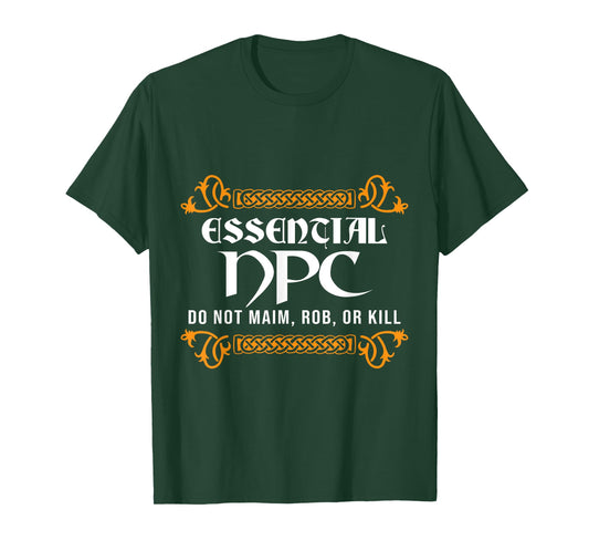 Larp Larping RPG Roleplay Gaming NPC Cosplay Costume T-Shirt