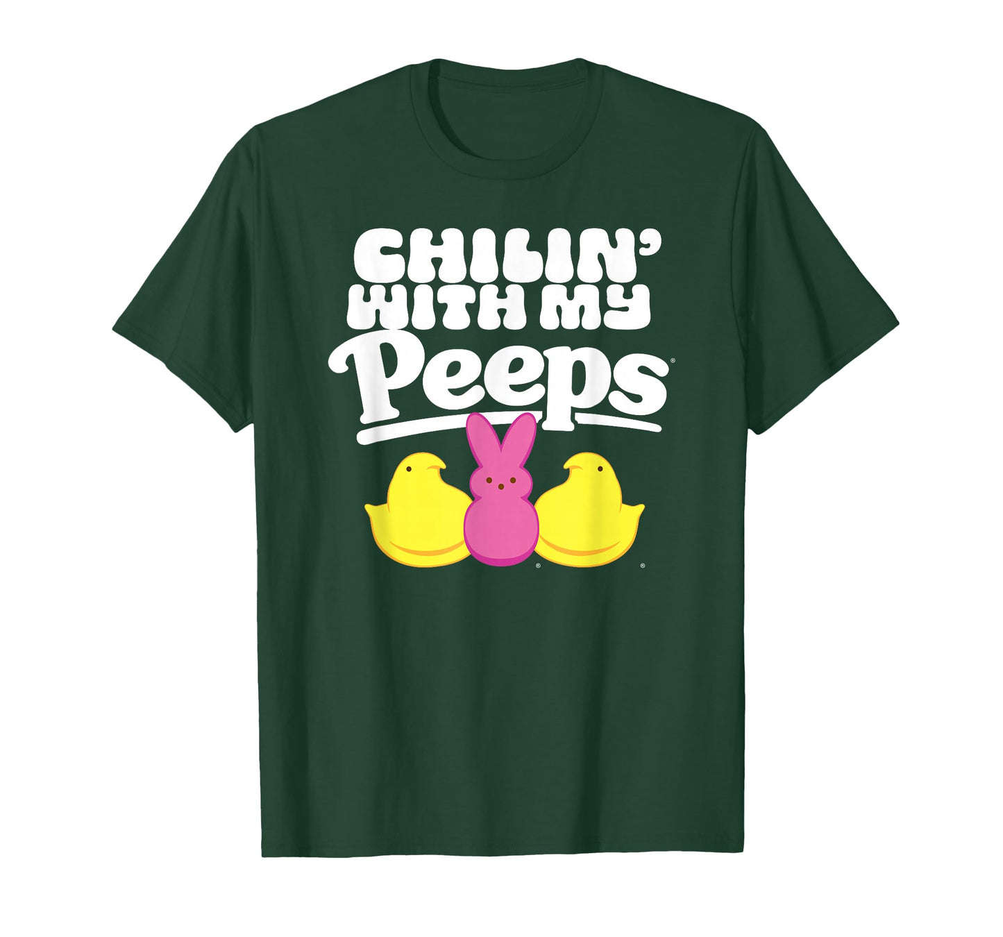 Peeps Chillin' with My Peeps Funny Poster T-Shirt